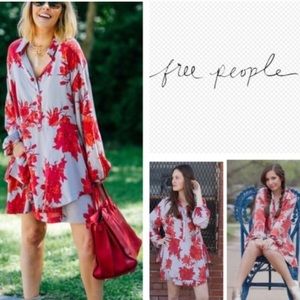 Free People Shirt Dress